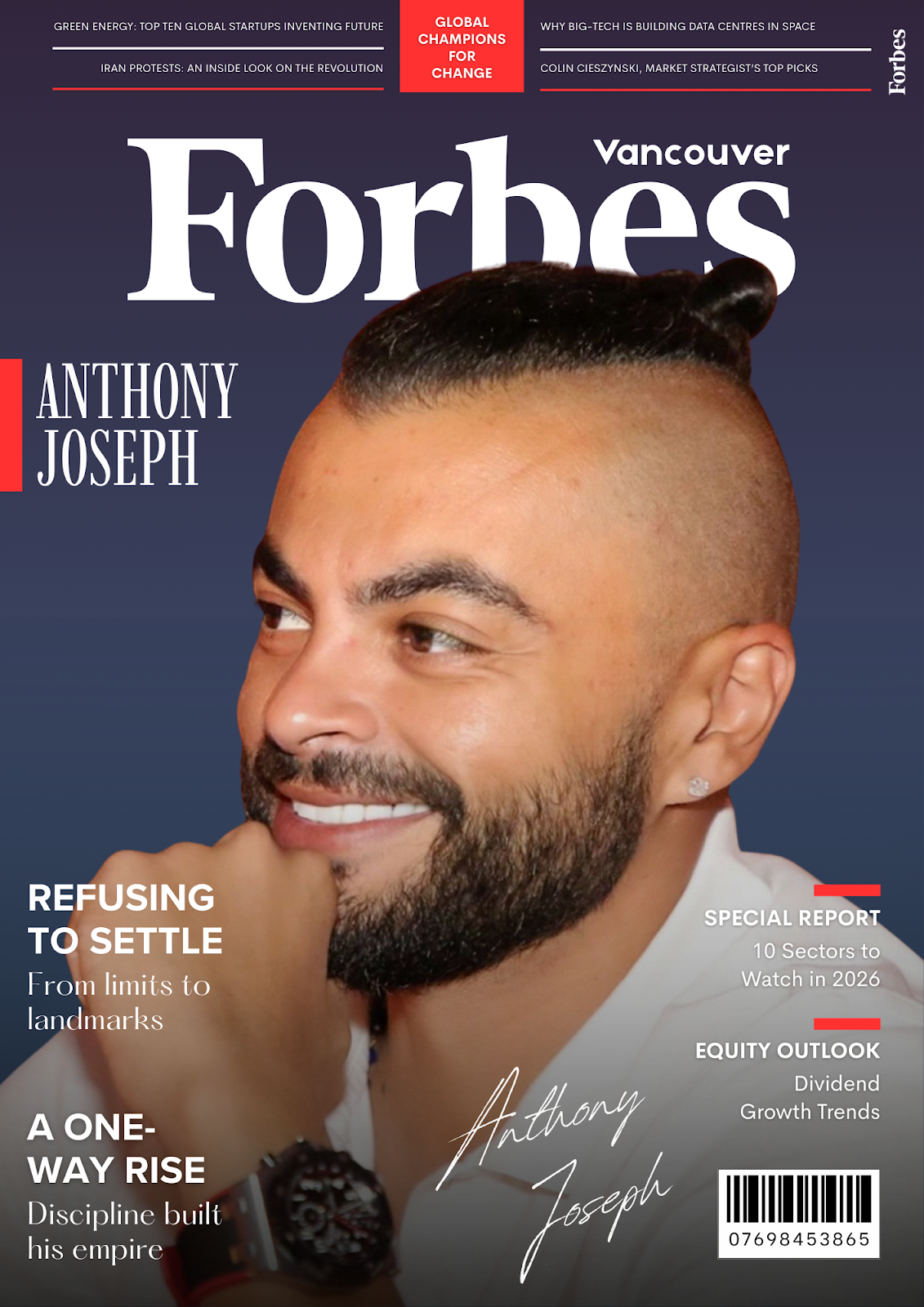 Refusing to Settle: Anthony Joseph’s Rise Across Cities